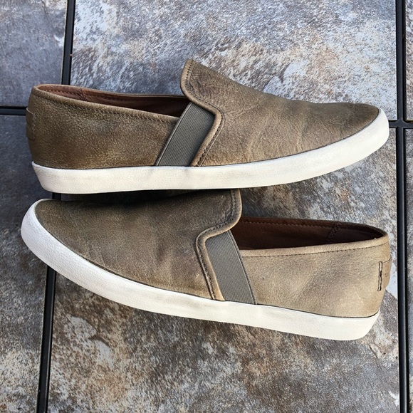 Frye Dylan Leather Slip-On Sneaker - Picture 3 of 8